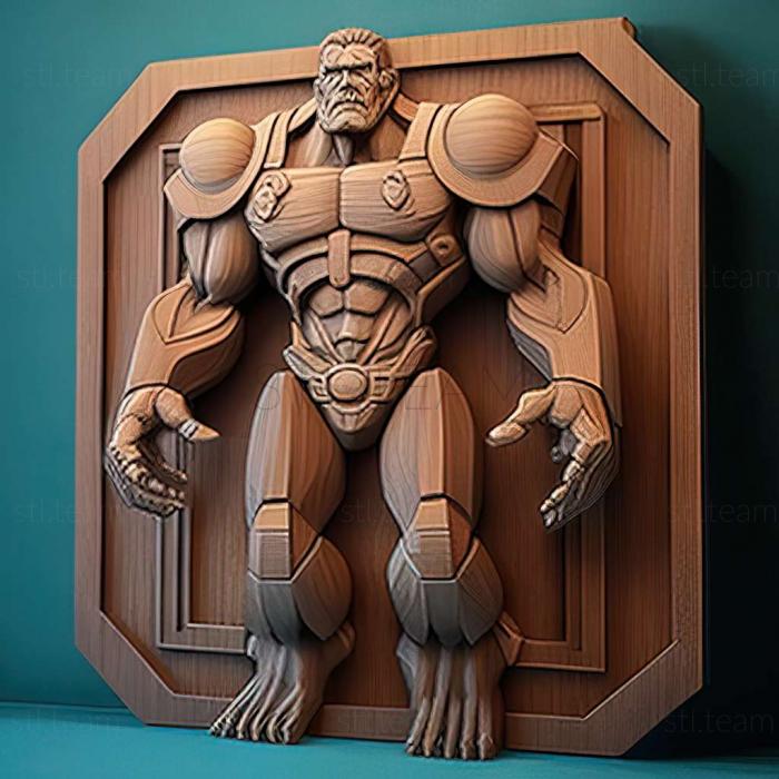 3D model Mutant Colossus from Outer Space game (STL)
